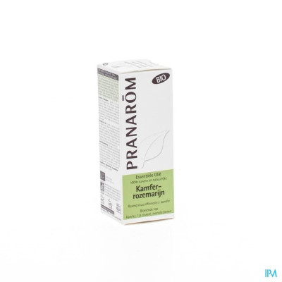 Romarin à camphre HE Pranarôm - 10 ml Romarin à camphre - Rosmarinus officinalis - ct camphre- Bio