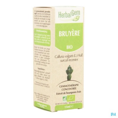 Herbalgem Bruyere Macerat-mere Unitaire 15ml