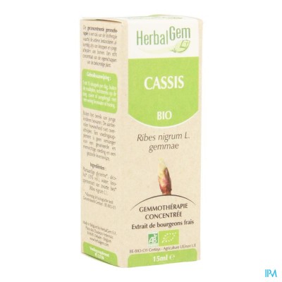 Herbalgem Cassis Macerat 15ml