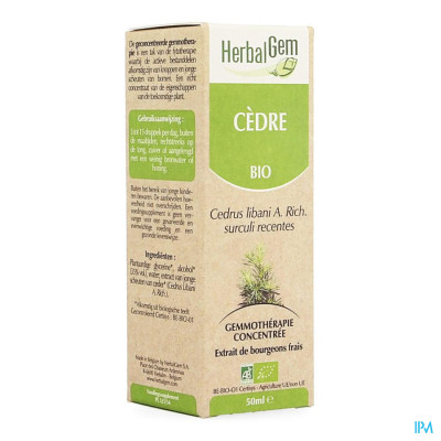 Herbalgem Cedre Macerat 50ml