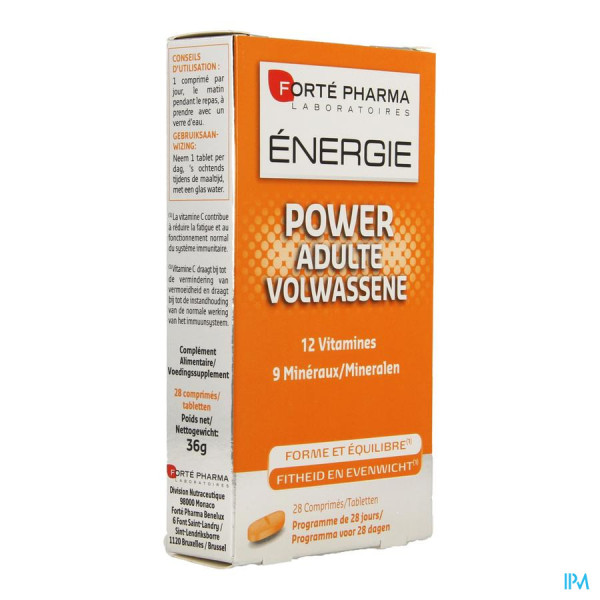 Energie Power Adulte Comp 28
