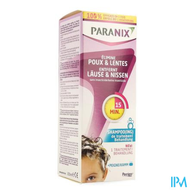 PARANIX SHAMPOOING TRAITANT 200ML + PEIGNE