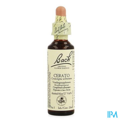 Bach Flower 24 Cerato Gutt 10ml