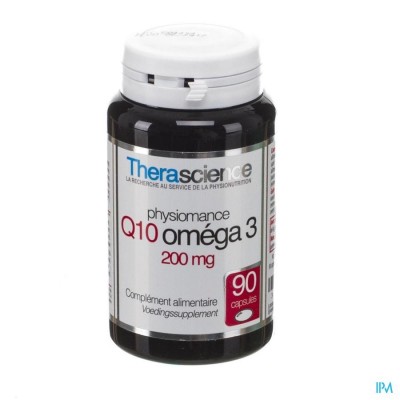 Q10 oméga 3 200mg - 90 capsules - Physiomance