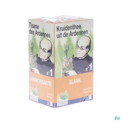 TISANE DES ARDENNES INFUSETTES N°1 amincissante - Tilman