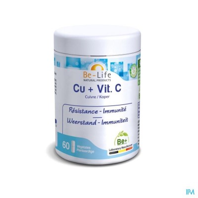 Cu + Vit. C - 60 gélules - Be-Life (Biolife)