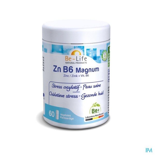 ZN B6  MAGNUM - 60 gélules - Be-Life (Biolife)