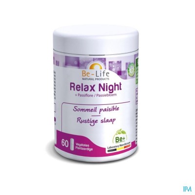 BE-LIFE Relax Night - complément naturel phytothérapie - anti-stress énergie