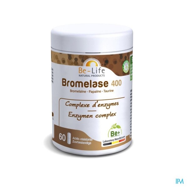 BE-LIFE Bromelase 400 - 60 gel