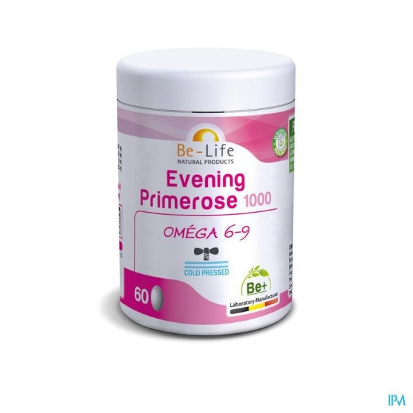 BE-LIFE Evening Primerose 1000 Bio - 60 gel