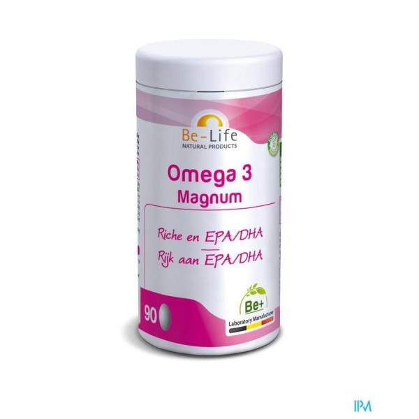 OMEGA 3 MAGNUM - 90 caps. - Be-Life (Biolife)