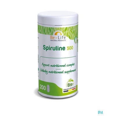 BE-LIFE Spiruline 500 Bio - 200 gel