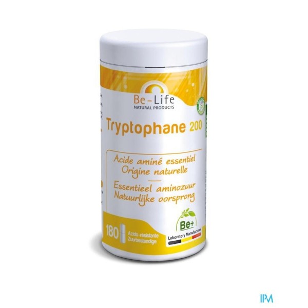BE-LIFE Tryptophane 200 - 180 gél.