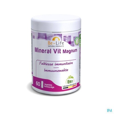 MINERAL VIT MAGNUM - 60 gélules - Be-Life (Biolife)