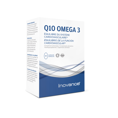 INOVANCE Q10-Oméga 3 - 60 capsules