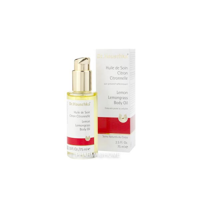 Dr. HAUSCHKA Huile de soin Citron Citronnelle - 75 ml