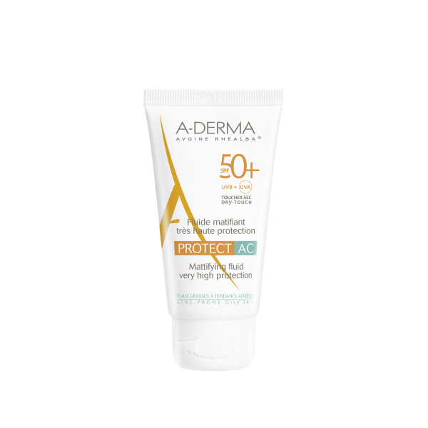 A-DERMA Protect AC Fluide Matifiant SPF50+ - 40ml