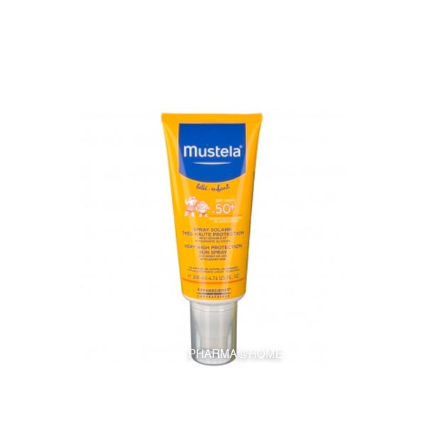 Mustela Bb Sol Lait Tr.haute Protect 50+ Spr.200ml