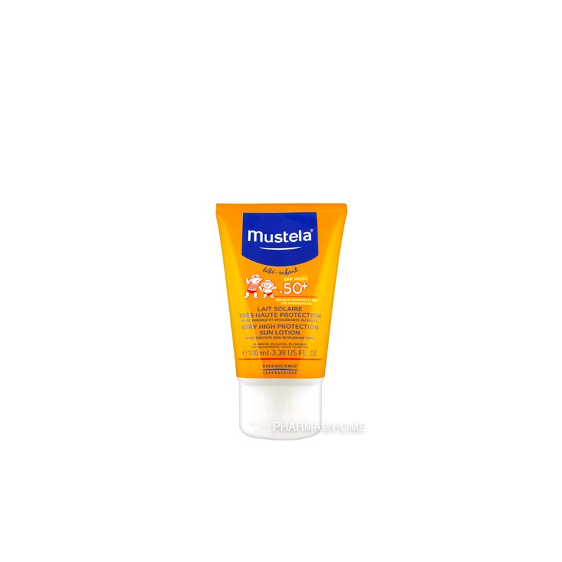 Mustela Bb Sl Lait Tres Haute Protection 50+ 100ml