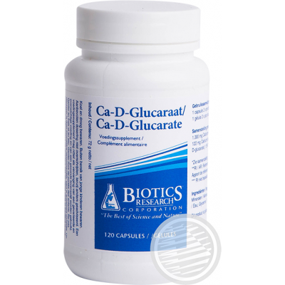 CA-D-GLUCARAAT - 120 CAP/GÉL - ENERGETICA NATURA