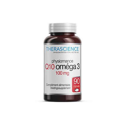 Physiomance Q10 Oméga 3 100mg 90 capsules - Therascience