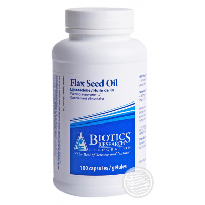 FLAX SEED OIL - 100 CAP/GÉL - ENERGETICA NATURA