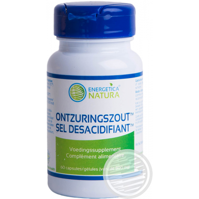 ENERGETICA NATURA Sel de Désacidification 500mg - 60gél