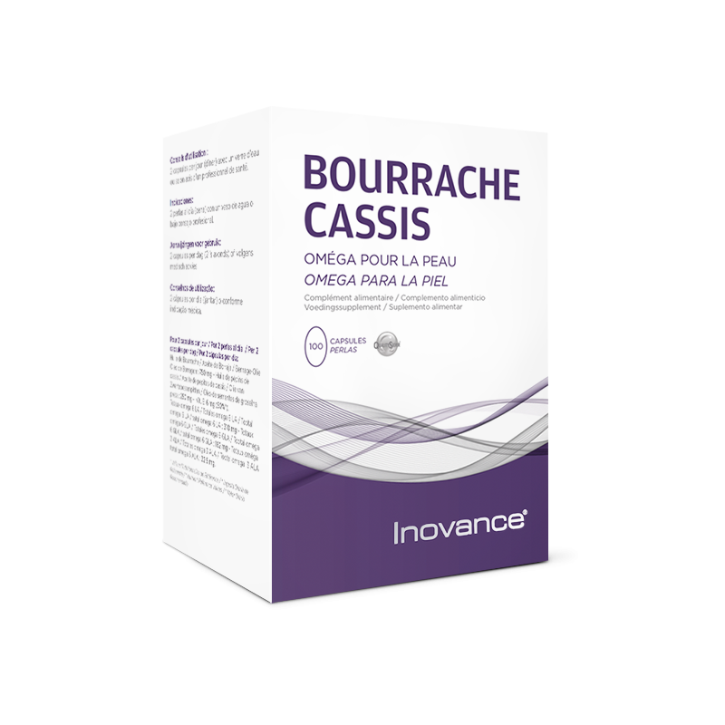 Inovance BOURRACHE - CASSIS - 100 capsules