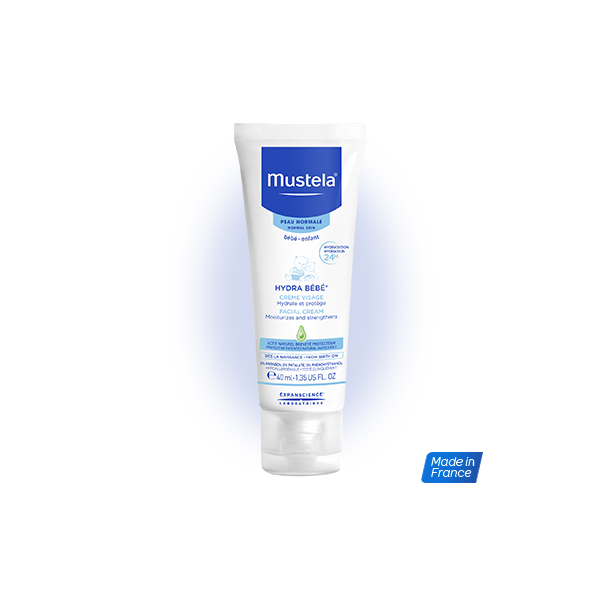 MUSTELA Hydra bébé Crème Visage - 40ml