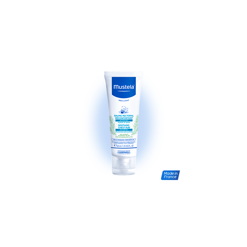 MUSTELA Baume Pectoral Réconfortant - 40 ml