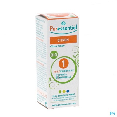 Huile essentielle citron bio - Puressentiel